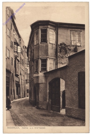 Innsbruck, Partie a.d. Stiftgasse