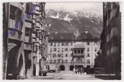 Innsbruck, Herzog Friedrich Strasse mit Goldenem Dachl