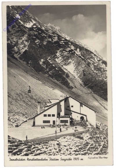 Innsbruck, Nordkettenbahn, Station Seegrube
