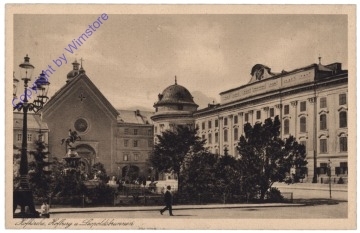 Innsbruck, Hofburg und Leopoldsbrunnen