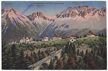 Innsbruck, Drahtseilbahn auf die Hungerburg