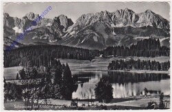 Kitzbühel, Schwarzsee gegen Wilden Kaiser