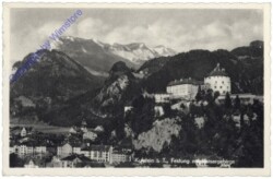 Kufstein, Festung mit Kaisergebirge