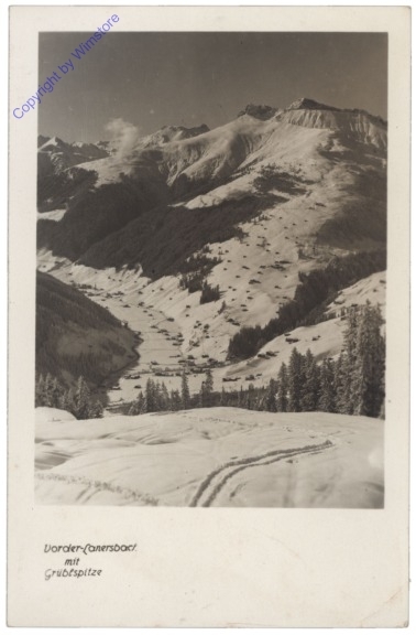 ak171987 Lanersbach, mit Grublspitze