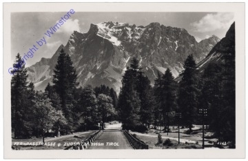 Nassereith, Fernpassstrasse g. Zugspitze