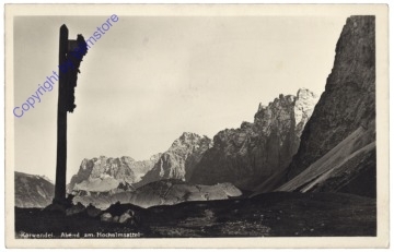 Scharnitz, Abend am Hochalmsattel