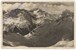 St. Anton, Blick ins Ferwall von der Ulmer Hütte