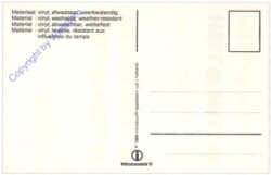 Postkarte mit Aufklebern "Hello"