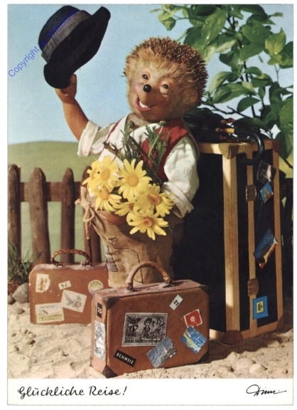ak172448 Mecki 0416: Glückliche Reise!