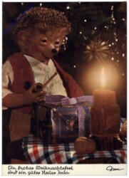 Mecki 2003: Frohe Weihnachten und ein gutes Neues Jahr