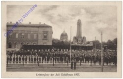 Wien, Leichenfeier der Juli Gefallenen 1927