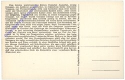 Wien, Geschichte der Stadt Wien, Serie II/ Karte Nr 7-12