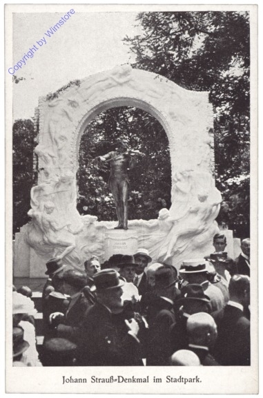 Wien 1, Johann Strauß-Denkmal im Stadtpark