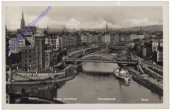 Wien 1, Urania, Franz Josefskai, Donaukanal