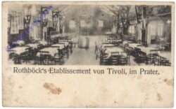 Wien 2, Rothböck's Etablissement von Tivoli im Prater