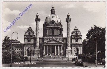 ak172688 Wien 4, Karlskirche