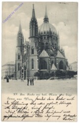 Wien 15, Kirche z. heil. Maria vom Siege