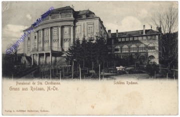 Wien 23, Gruss aus Rodaun, Pensionat de Ste. Chrétienne, Schloss Rodaun