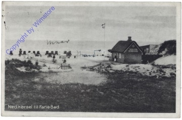 Fano Bad, Nedkorsel