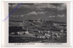 Athen, Vue de L'Acropole