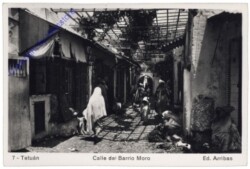ak172963 Tetuan, Calle del Barrio Moro