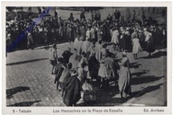 Tetuan, Los Hamachas en la Plaza de Espana