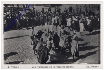 Tetuan, Los Hamachas en la Plaza de Espana