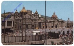 Mexico, The exterior of the New Shrine of Guadalupe