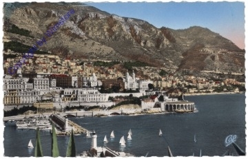Monaco, Monte Carlo, Vue generale et les Regates