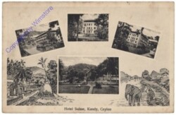 Ceylon, Hotel Suisse, Kandy
