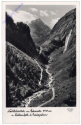 Bad Gastein, Naßfeldertal mit Schareck u. Schleierfall