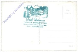 Bad Hofgastein, Weidmoserschlössel
