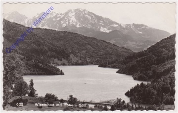 Ebenau, Wiestalsee mit Hohem Göll