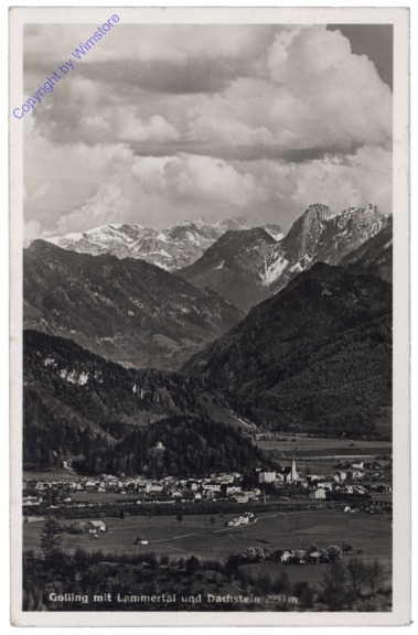 ak173108 Golling an der Salzach, mit Lammertal und Dachstein