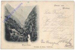 Golling an der Salzach, Gruss aus, Pass-Lueg