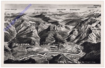 ak173112 Golling an der Salzach, Umgebung aus der Vogelschau