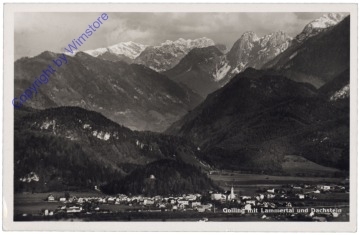 ak173131 Golling an der Salzach, mit Lammertal und Dachstein