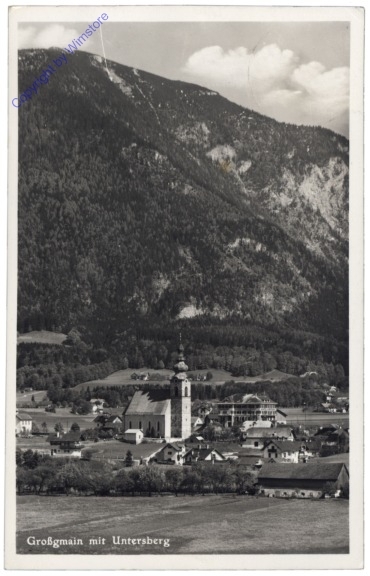 Großgmain, mit Untersberg