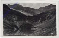 Hintermuhr, Unterer Rotgüldensee mit Rotgüldenkees u. Hafner