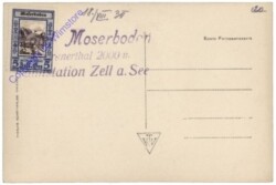 Kaprun, Hotel Moserboden