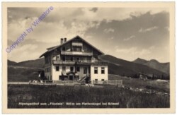Krimml, Alpengasthof zum "Filzstein" am Plattenkogel
