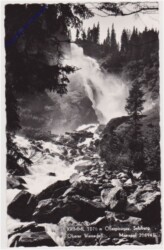 ak173170 Krimml, Oberer Wasserfall
