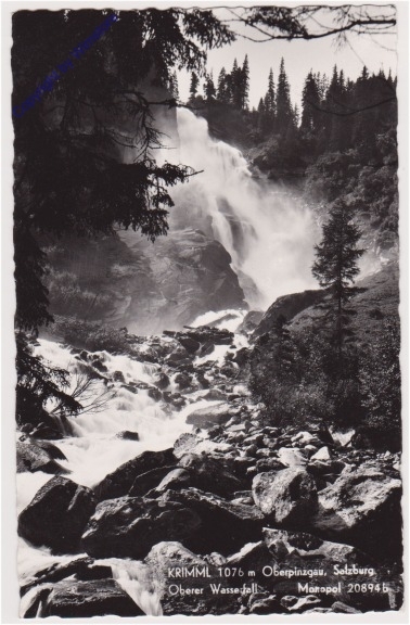 Krimml, Oberer Wasserfall