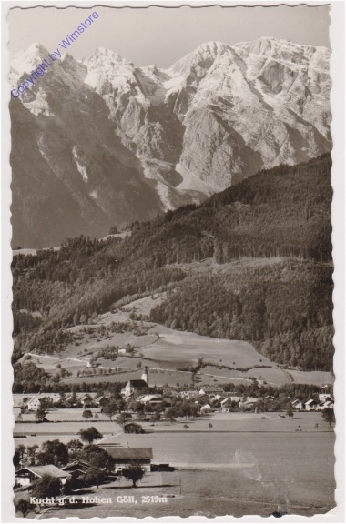 ak173173 Kuchl, g.d. Hohen Göll