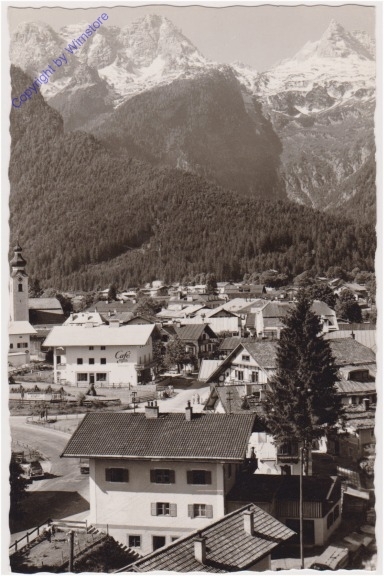 Lofer, mit den Loferer Steinbergen