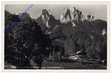Mordegg, Alpenwirtschaft am Tennengebirge