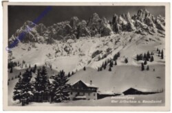 Mühlbach am Hochkönig, Arthurhaus mit Manndlwand