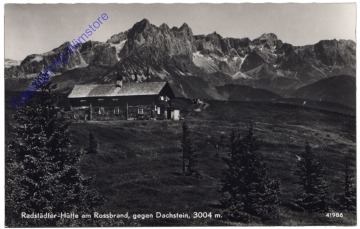 Radstädter Tauern, Radstädter-Hütte gegen Dachstein
