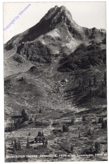 Radstädter Tauern, Sonnhütte mit Seekarspitze