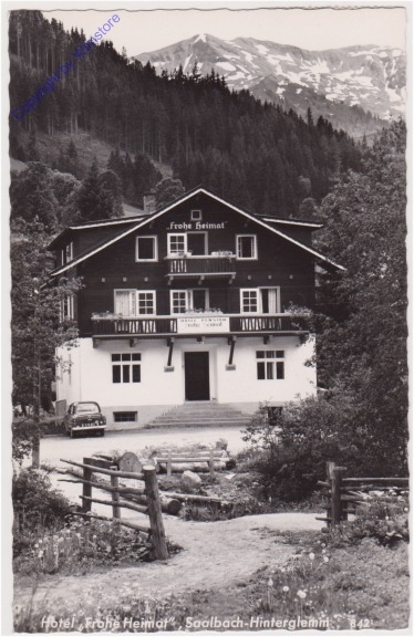 Saalbach-Hinterglemm, Hotel "Frohe Heimat"